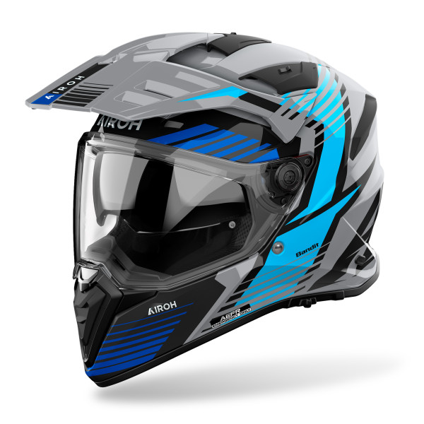 Airoh Airoh bandit helmet - spicy blue gloss sm (55-56cm)